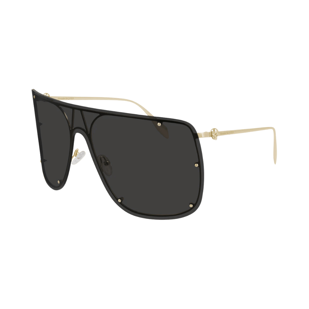 Alexander McQueen AM0313S Gold / Grey with Silver Mirror product photo 1