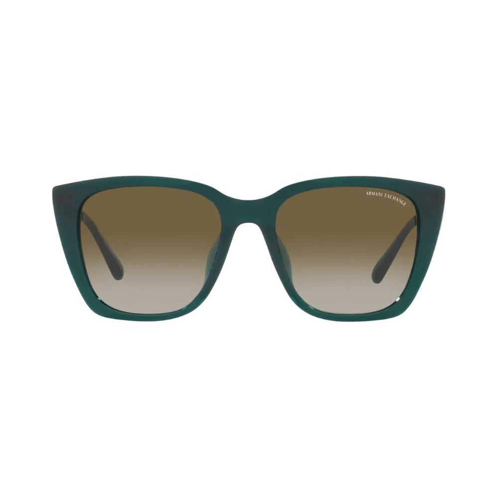 Armani Exchange AX4116SU Shiny Opaline Green / Green Gradient Sunglasses product photo 1