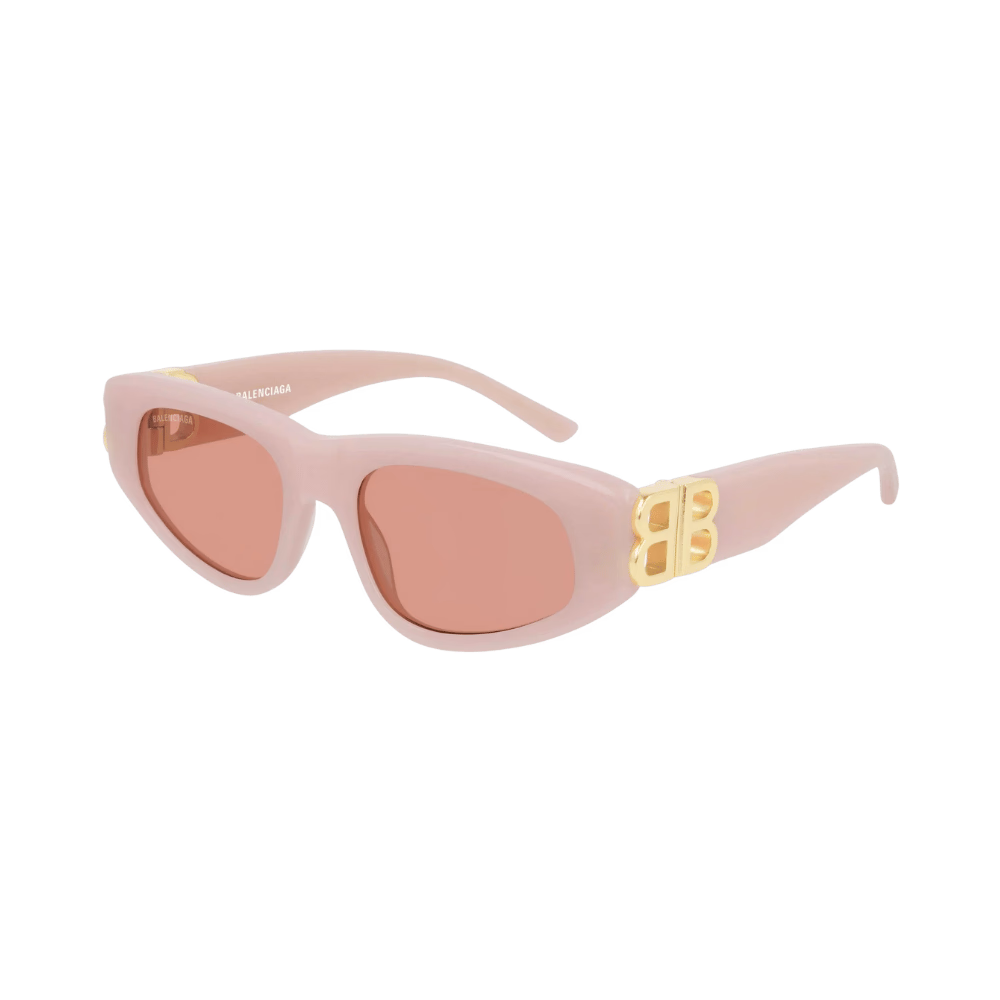 Balenciaga BB0095S Pink Gold / Red Sunglasses product photo 1