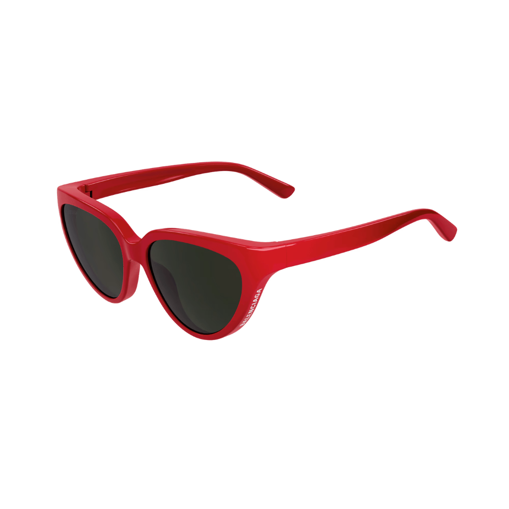 Balenciaga BB0149S Red / Dark Green Sunglasses product photo 1