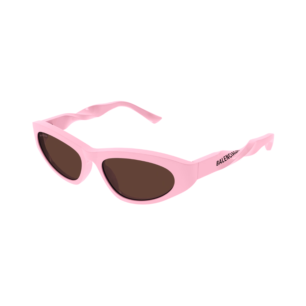 Balenciaga BB0207S Pink / Brown Sunglasses product photo 1