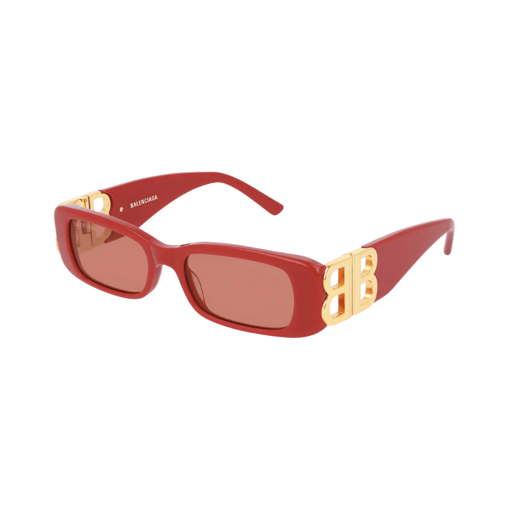 Balenciaga BB0096S Red / Red Sunglasses product photo 1