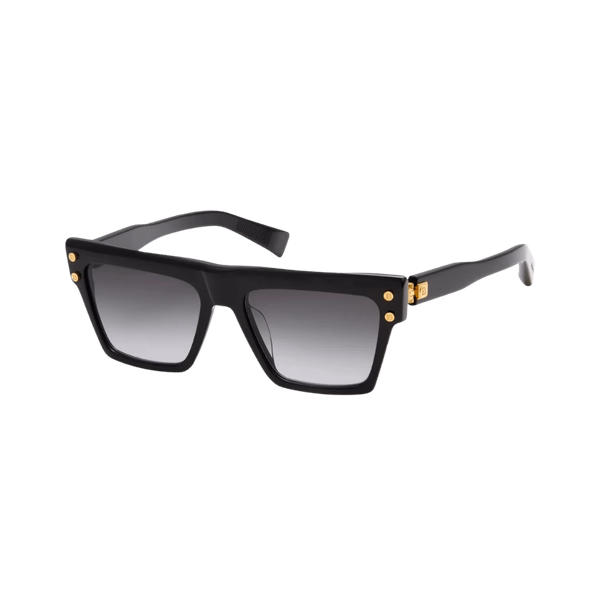 B-V
BPS-121A-54 Black / Gold / Dark Grey Sunglasses