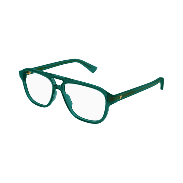 Bottega Veneta BV1294O Green / Demo Eyeglasses Bottega Veneta BV1294O Green / Demo Eyeglasses