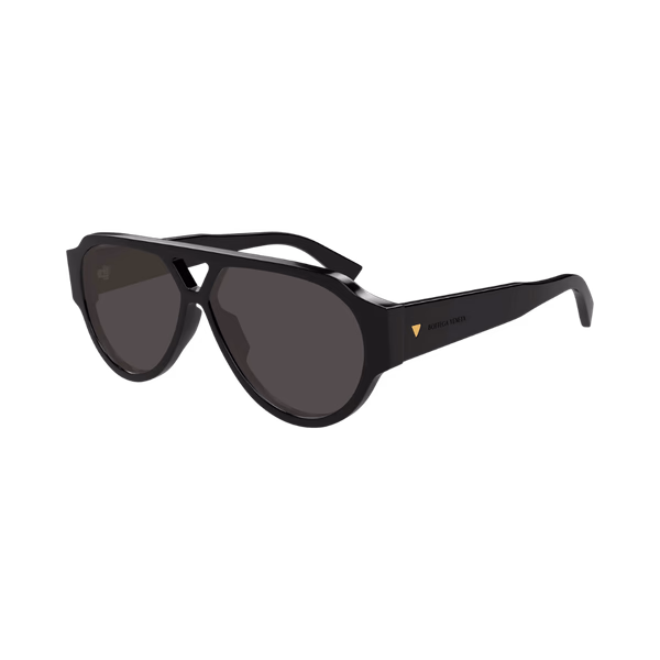 Bottega Veneta BV1318S Black / Grey Sunglasses Bottega Veneta BV1318S Black / Grey Sunglasses