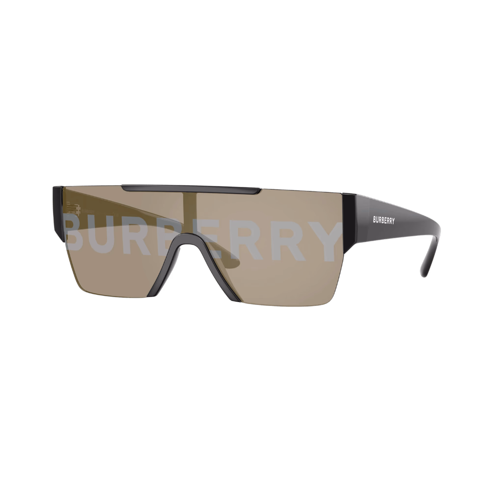 Burberry BE4291 Black / Grey Gold Mirrored Sunglasses product photo 1