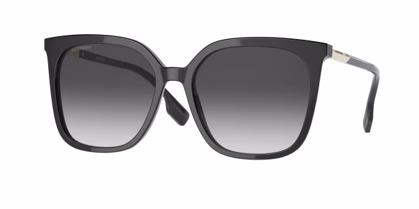 Burberry BE4347 Black / Grey Gradient Sunglasses Burberry BE4347 Black / Grey Gradient Sunglasses
