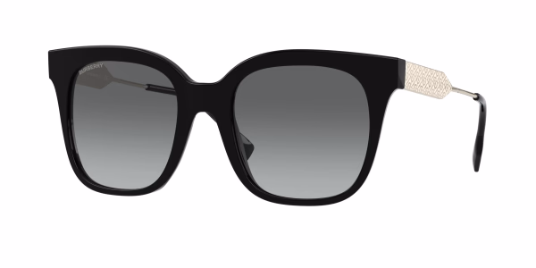 Burberry BE4328 EVELYN Black Gold / Grey Gradient Burberry BE4328 EVELYN Black Gold / Grey Gradient