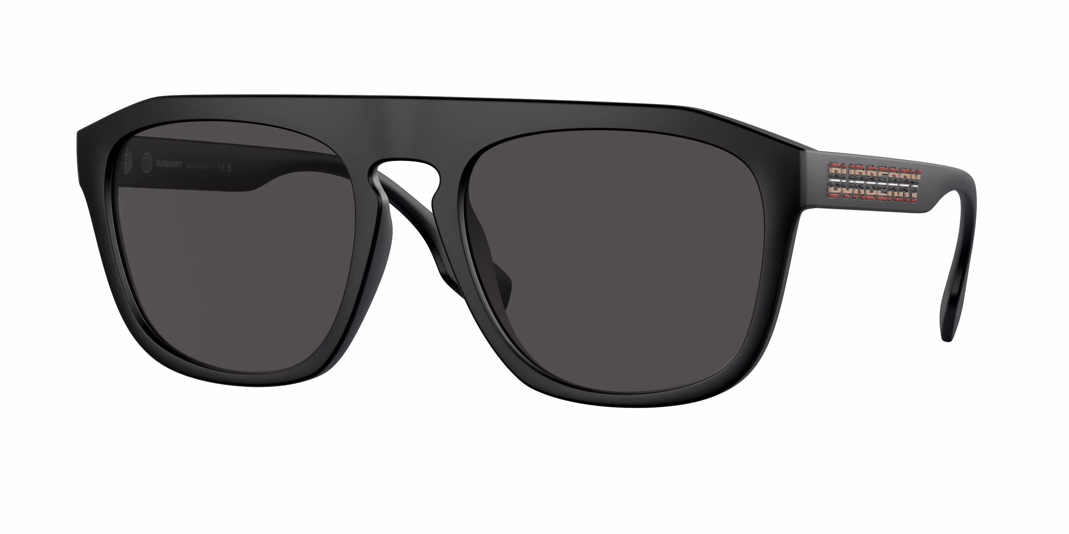 Burberry BE4396U Matte Black / Dark Grey Sunglasses product photo 1