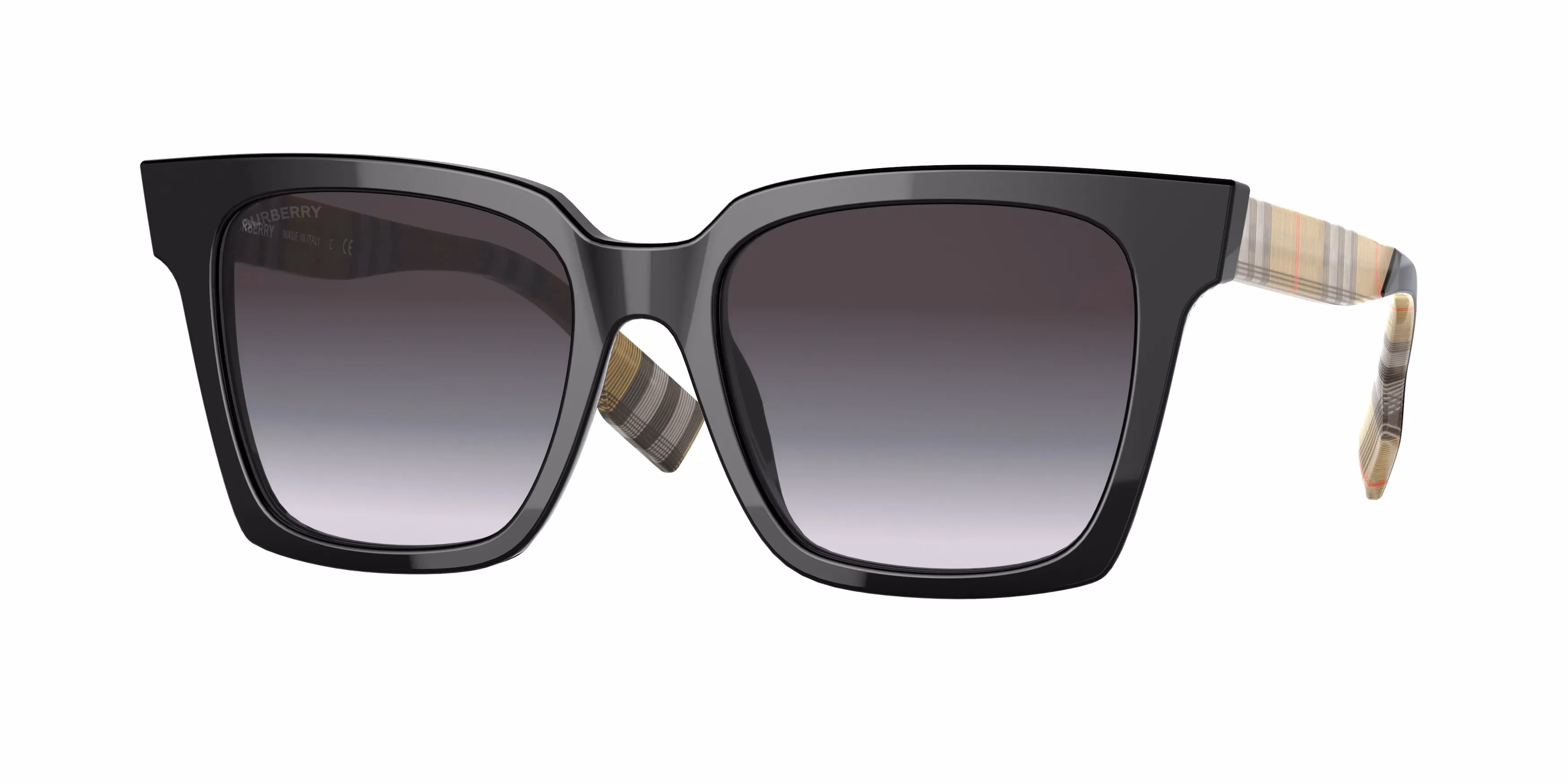 Burberry BE4335 Black / Grey Gradient Sunglasses product photo 1