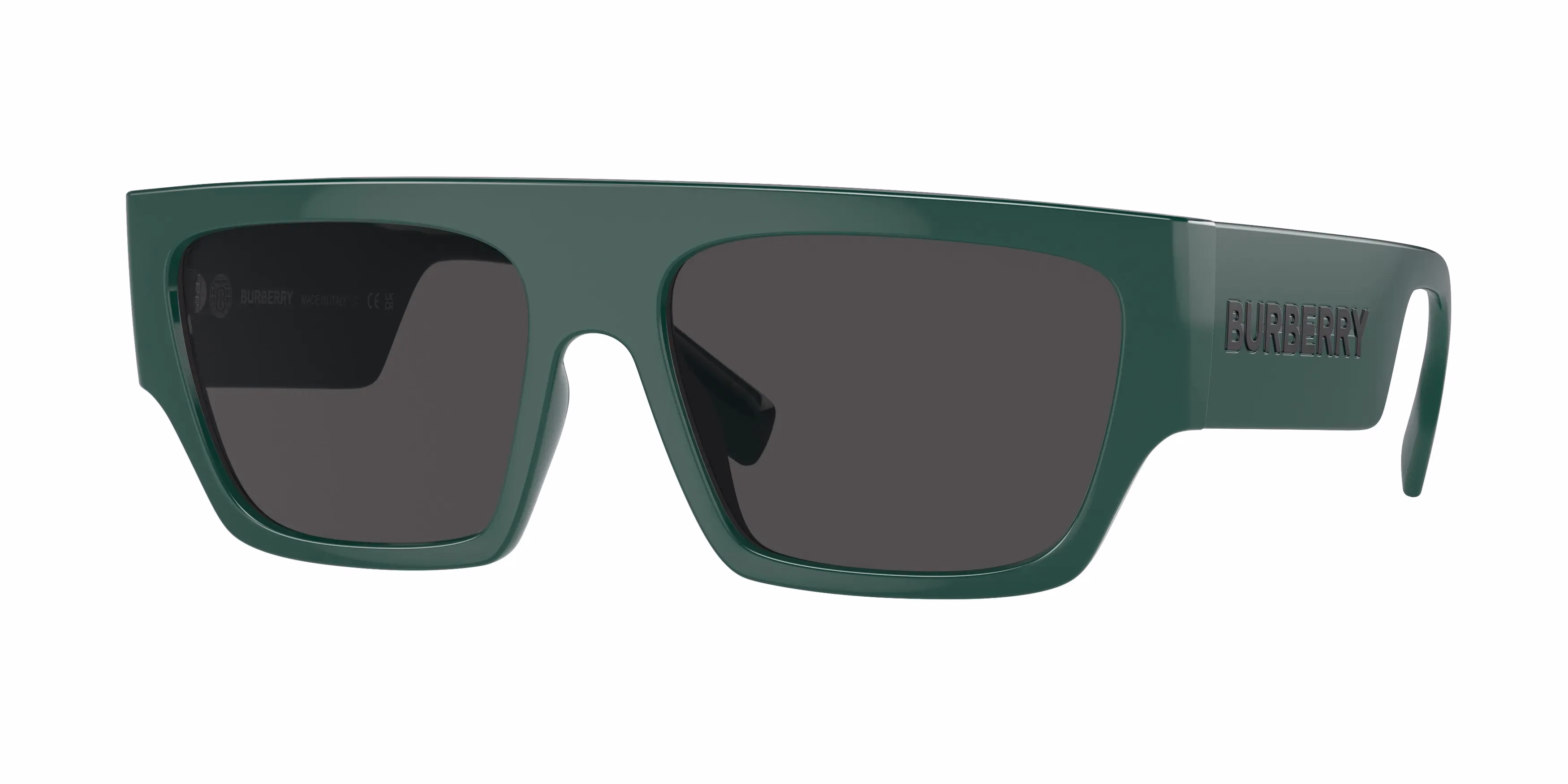Burberry BE4397U Green / Dark Grey Sunglasses product photo 1