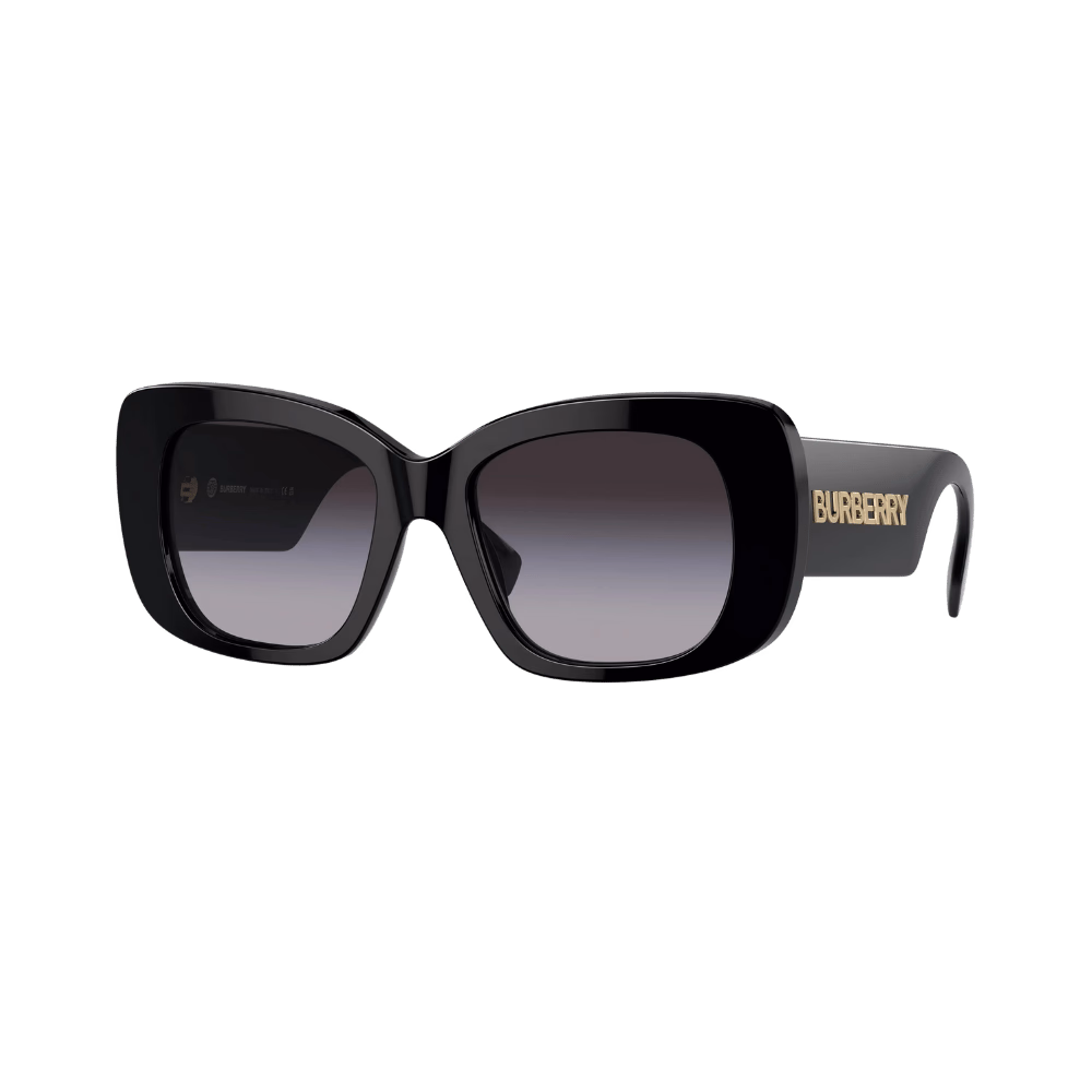 Burberry BE4410 Shiny Black / Grey Gradient Sunglasses product photo 1