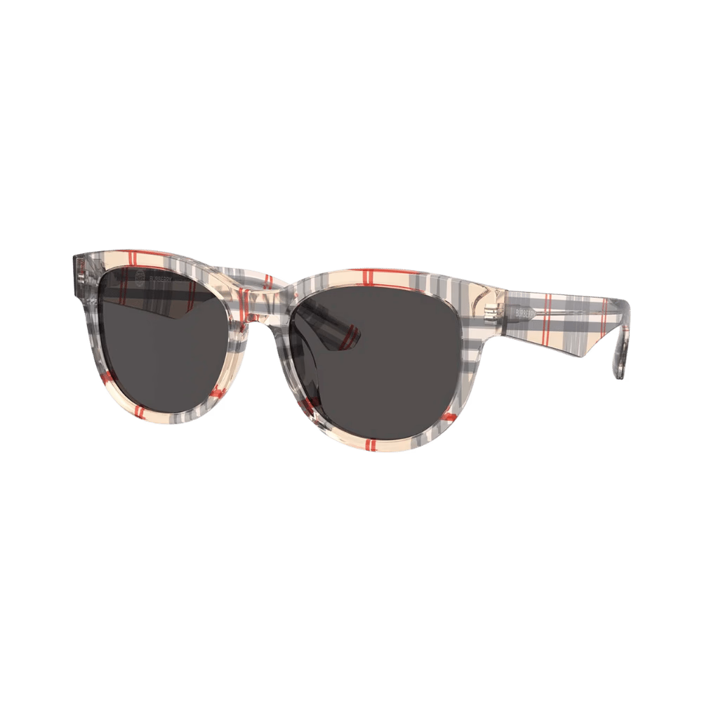Burberry BE4432U Vintage Check / Dark Grey Glasses product photo 1