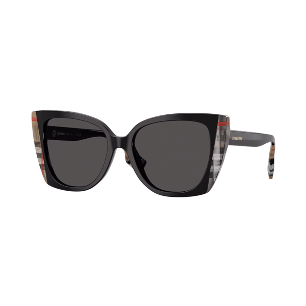 Burberry BE4393 Black / Vintage Check / Dark Grey Burberry BE4393 Black / Vintage Check / Dark Grey