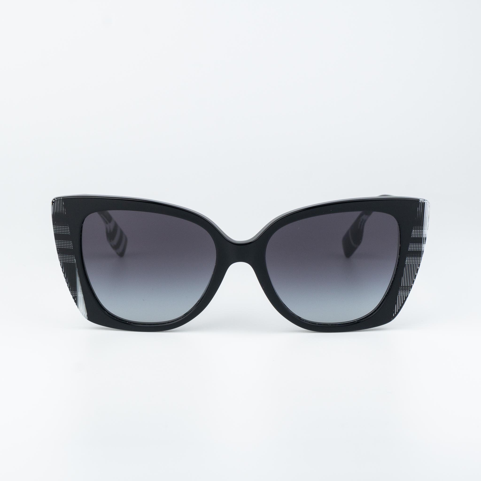 BE4393 Black / Check White Black / Grey Gradient