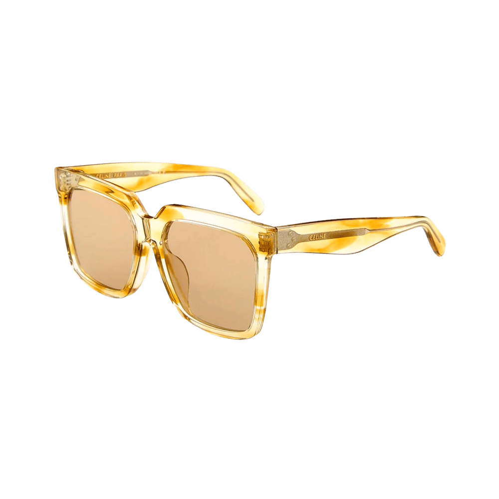 Celine CL4055FN Striped Honey Havana / Brown Sunglasses product photo 1