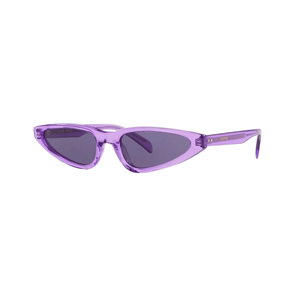 Celine CL40231I Shiny Transparent Violet / Violet Sunglasses product photo 1