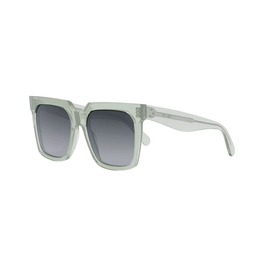 Celine CL4055IN Shiny Transparent Green / Gradient Smoke Sunglasses product photo 1