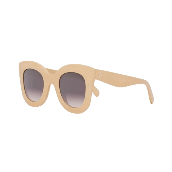 Celine CL4005FN Beige / Gradient Violet Sunglasses Celine CL4005FN Beige / Gradient Violet Sunglasses