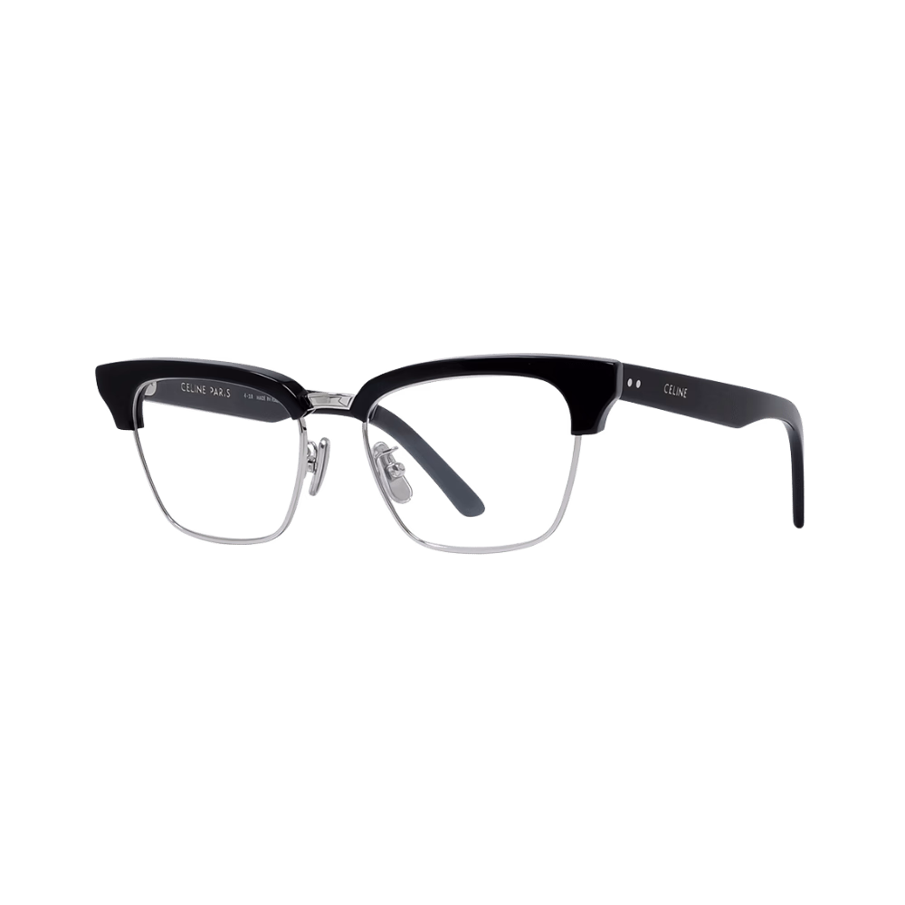 Celine CL50026U Shiny Palladium Black / Demo Eyeglasses product photo 1