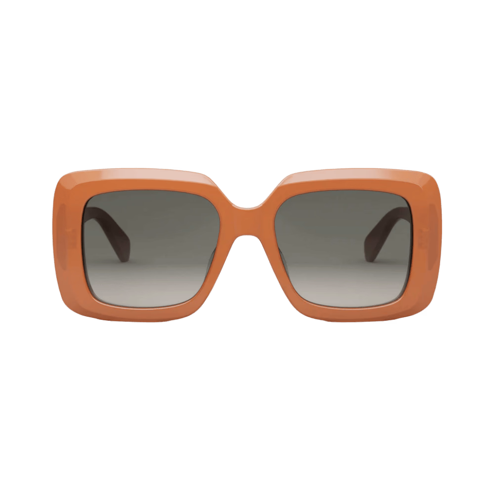 Celine CL40263I Shiny Orange / Gradient Brown Sunglasses product photo 1