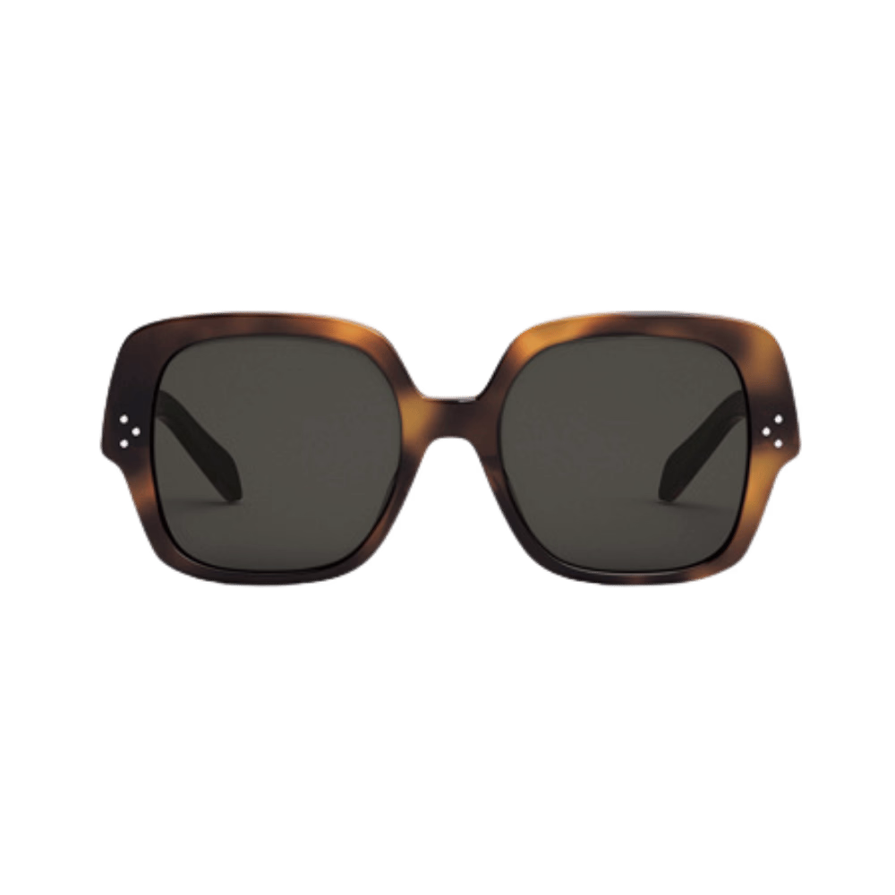 Celine CL40241F Shiny Medium Havana / Smoke Grey Sunglasses product photo 1
