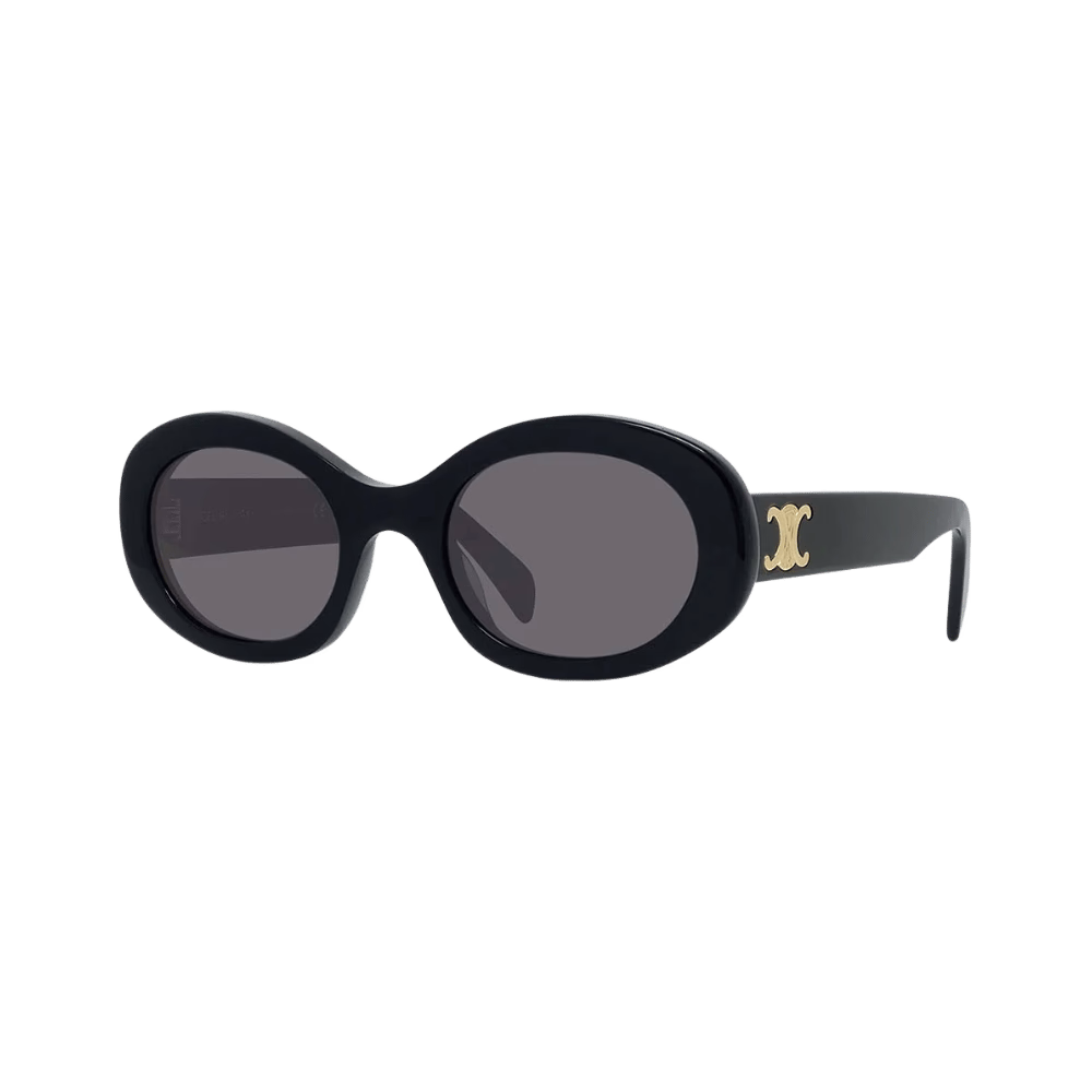 Celine CL40194U Shiny Black / Smoke Sunglasses product photo 1