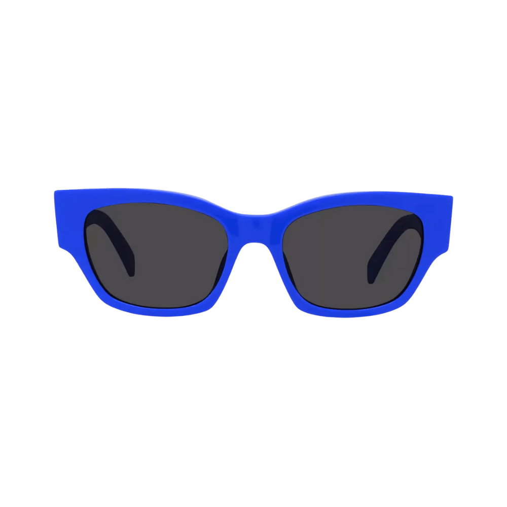 Celine CL40197U Shiny Blue / Smoke Grey Sunglasses product photo 1