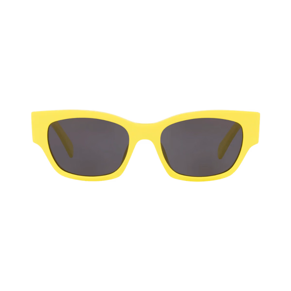 Celine CL40197U Shiny Lime Green / Smoke Grey Sunglasses Celine CL40197U Shiny Lime Green / Smoke Grey Sunglasses