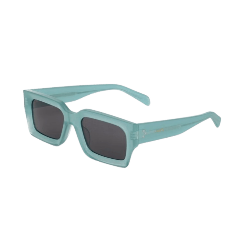Celine CL40280U Shiny Light Green / Smoke Grey Sunglasses product photo 1
