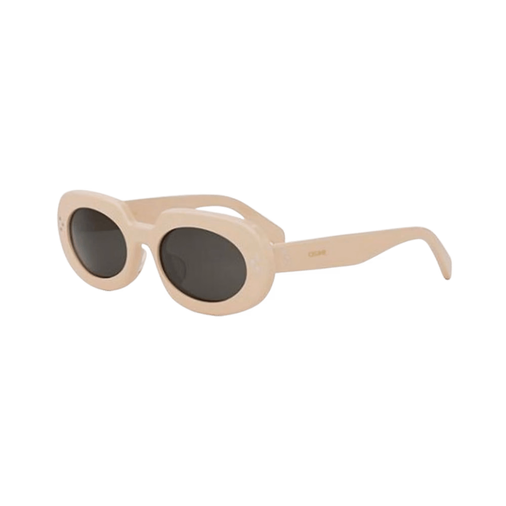 Celine CL40276U Shiny Ivory / Smoke Grey Sunglasses product photo 1