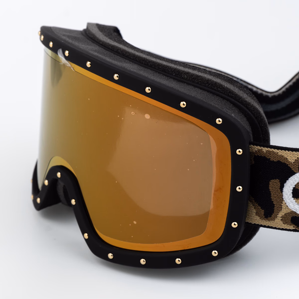 CL40196U SKI MASK 99C Black Animal / Gold Mirror