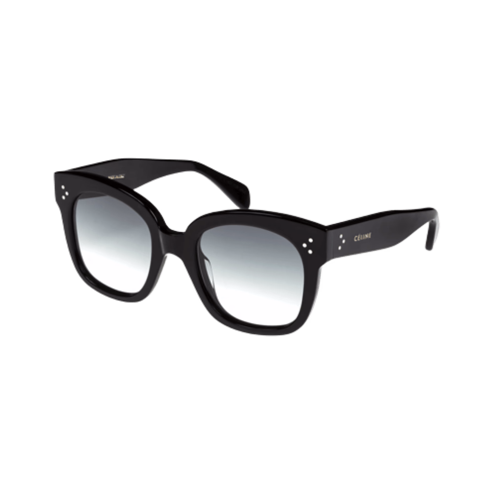 Celine Cl4002UN Shiny Black / Gradient Smoke Grey Sunglasses product photo 1