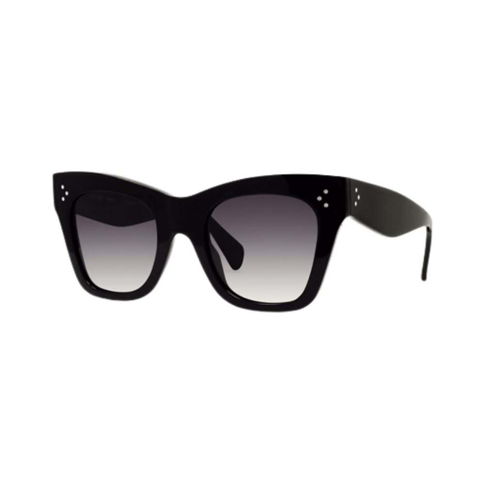 Celine CL4004IN Shiny Black / Grey Gradient Polarized Sunglasses product photo 1