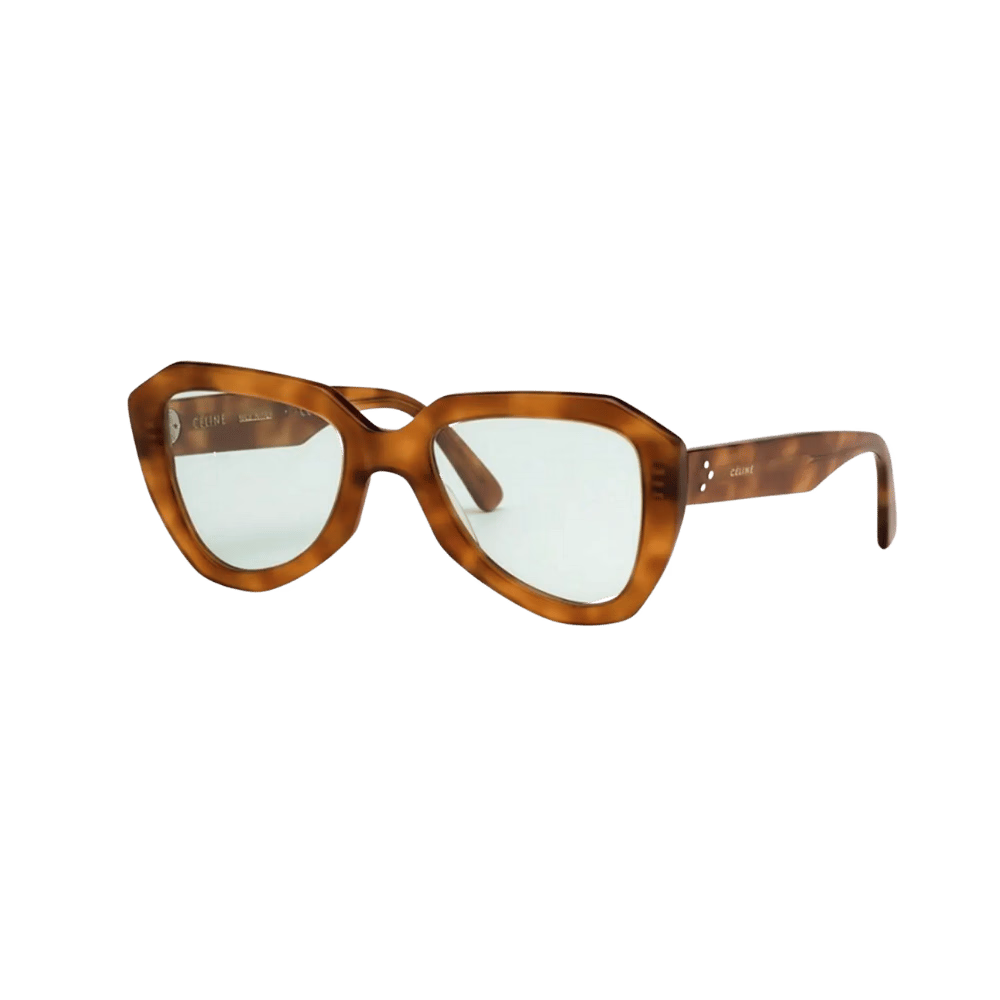 Celine CL40046U Shiny Havana / Green Sunglasses product photo 1