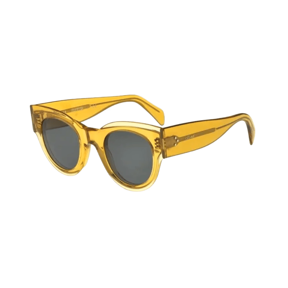 Celine CL40008I Shiny Yellow / Green Sunglasses product photo 1