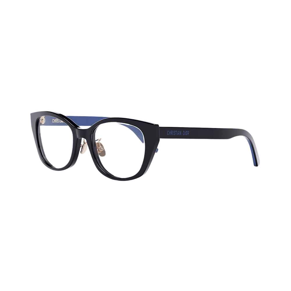 Dior LAPARISIENNEDIORO S4FCD50078F 001 Shiny Black Blue / Demo Eyeglasses product photo 1
