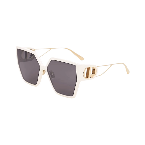 Dior 30MONTAIGNE BU Shiny Ivory Gold / Smoke Sunglasses Dior 30MONTAIGNE BU Shiny Ivory Gold / Smoke Sunglasses