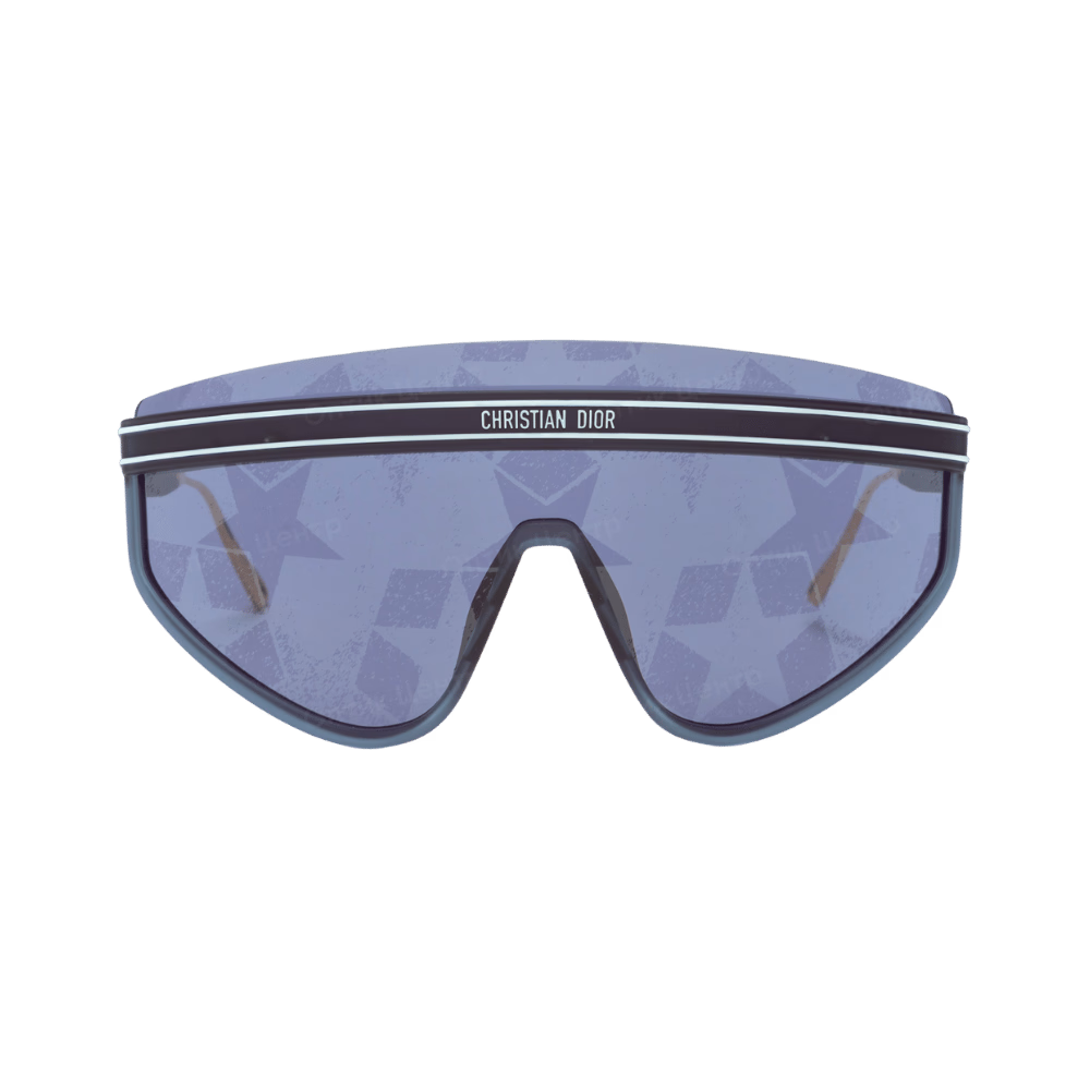Dior DIORCLUB M2U Matte Navy Blue / Silver Mirrored with Blue Star Monogram product photo 1