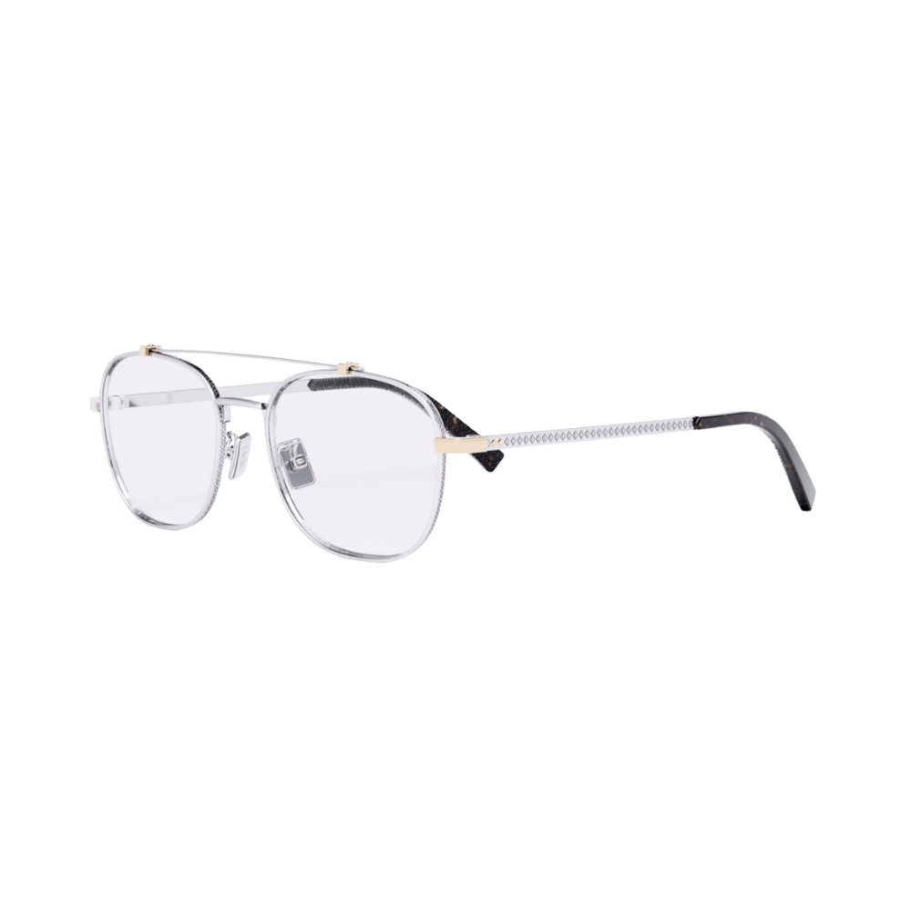 Dior CD DIAMONDO R2U Matte Silver Gold / Demo Eyeglasses product photo 1