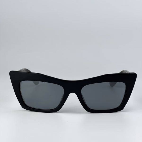 DG4435 Matte Black / Grey Mirrored Black Sunglasses