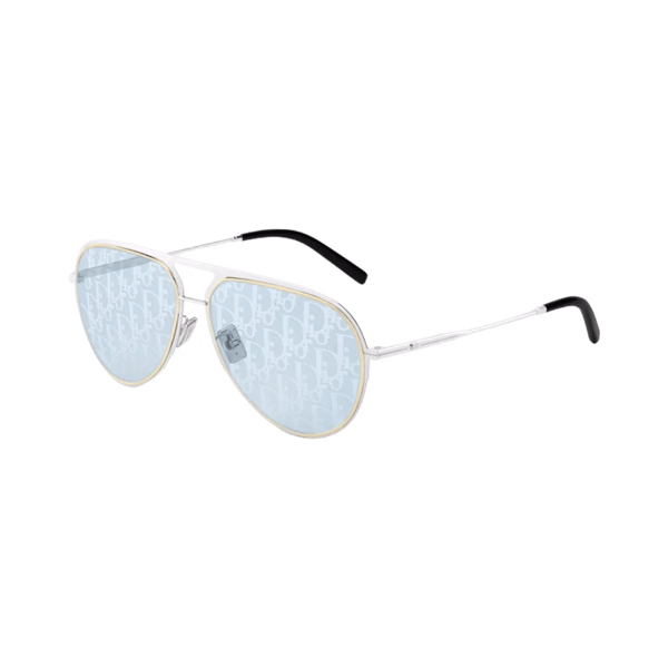 DIORESSENTIAL A2U DM40022U 16V Palladium / Blue Mirror Dior Pattern Photochromatic DIORESSENTIAL A2U DM40022U 16V Palladium / Blue Mirror Dior Pattern Photochromatic