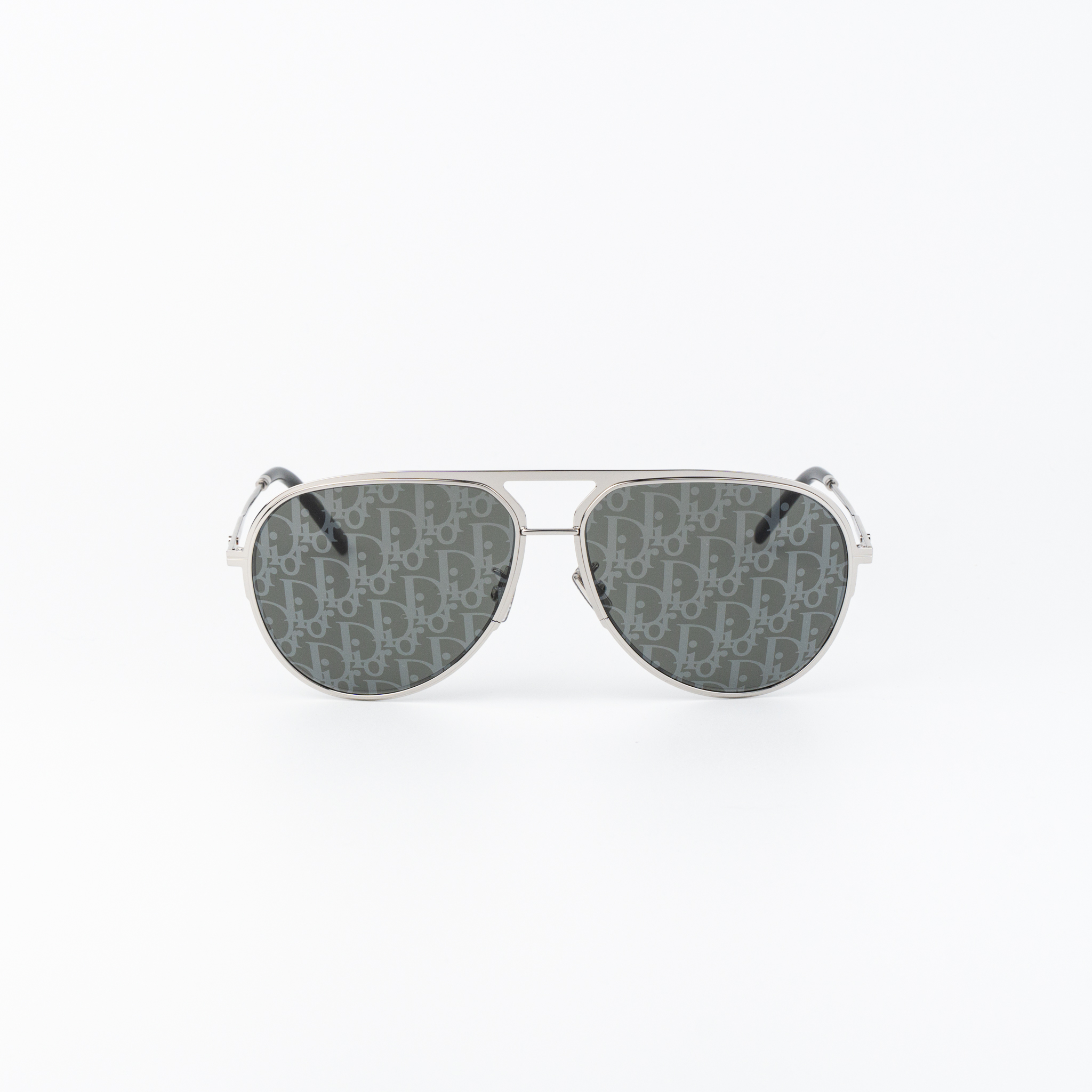 DIORESSENTIAL A2U Shiny Palladium / Blue Grey Dior Pattern Mirror