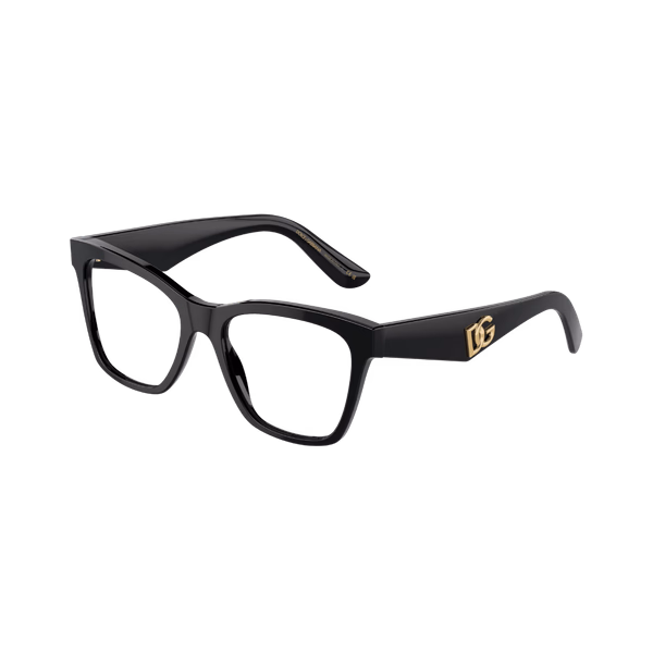 D&G DG3374 Black / Demo Eyeglasses