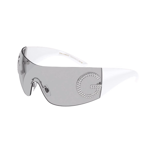 D&G DG2298B Light Grey / Light Grey Sunglasses