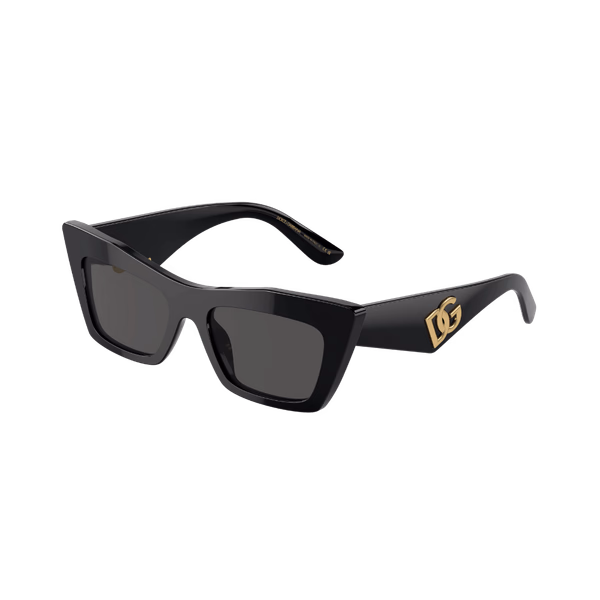 D&G DG4435 Black / Dark Grey Sunglasses