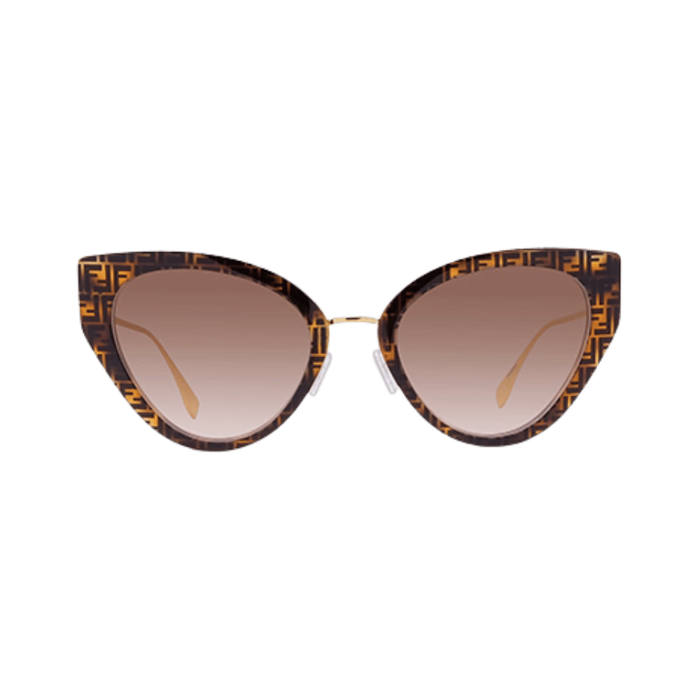 Fendi FE40014U Havana / Brown Gradient Pink Sunglasses product photo 1