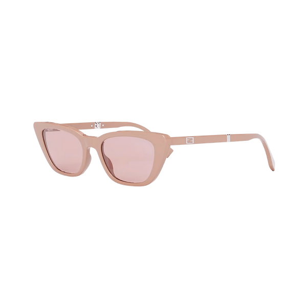 Fendi FE40089I Shiny Pink / Pink Mirror Pattern Sunglasses Fendi FE40089I Shiny Pink / Pink Mirror Pattern Sunglasses