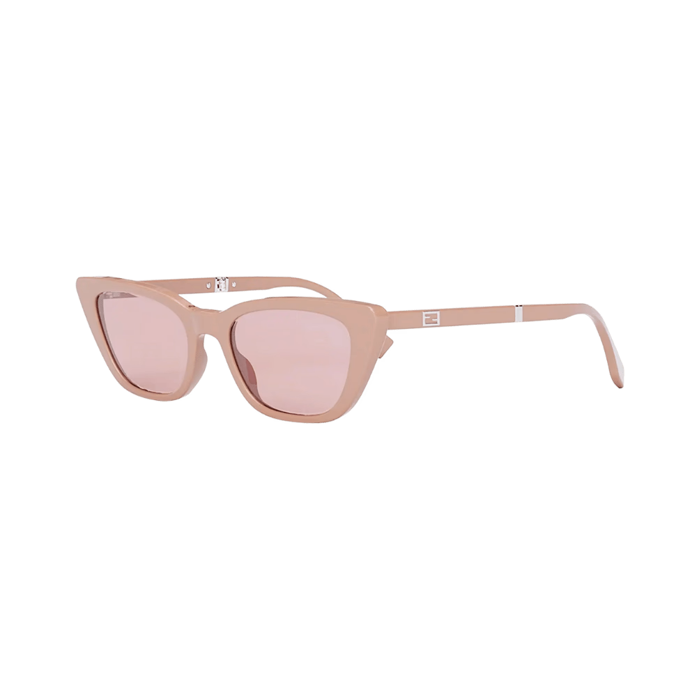 Fendi FE40089I Shiny Pink / Pink Mirror Pattern Sunglasses product photo 1