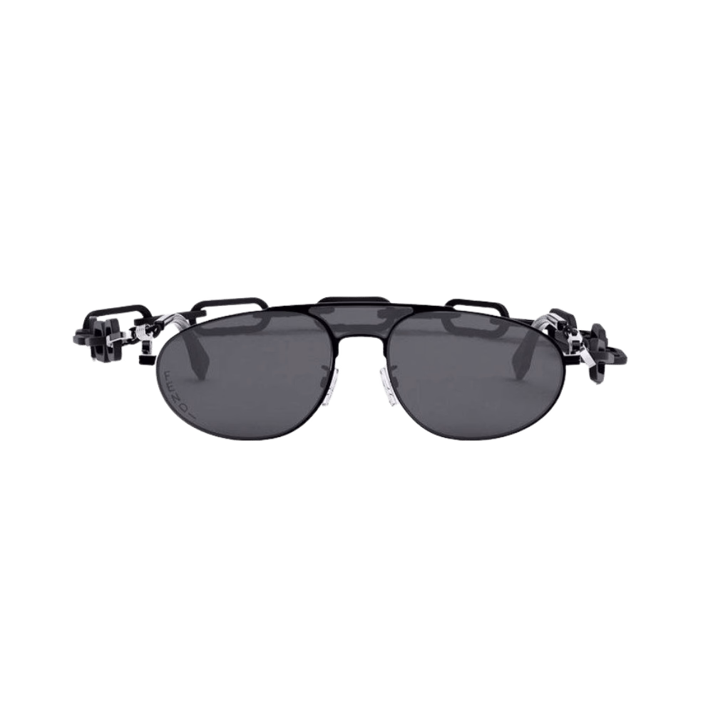 Fendi FE40072U-Y Black / Dark Gray with Black Chain Sunglasses product photo 1